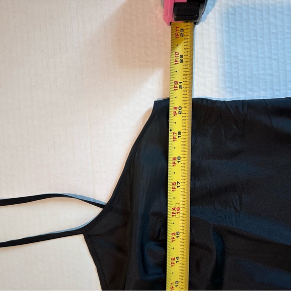 Studio M sheer top w/camisole. Womens Plus Size 1X. Grey/black/white. - Picture 9 of 10